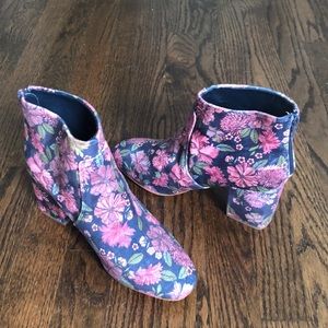 Loft floral booties